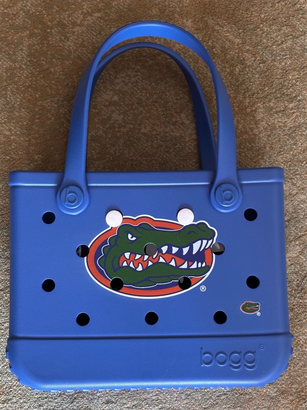 Florida Gators Bitty Bogg Bag Fanatics Blue Beach Tailgate Tote NWT